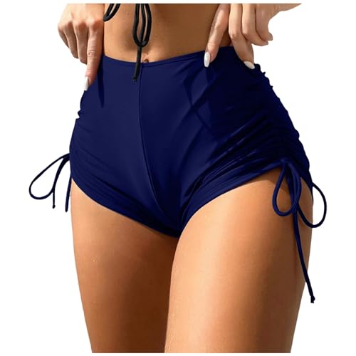 YUGHGH String Bikinis Niedrige Waist Sexy Bikinihose Damen Bikini Hose String Bikinis Bikini Bottom Bademode Swimsuits Sexy Tie up Bikini Slip Unterteil Hotpants Bikinislip für Frauen von YUGHGH