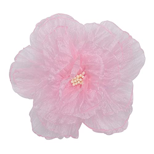 YUGSHNKFC Farbiges Blumen-Stirnband, Organza-Ribbon-Blume, dekorativ, Hochzeitsblume, Damen, handgefertigt, Organza-Blume, Kleid, Zubehör YUGSHNKFC Farbiges Blumen-Stirnband, Organza-Ribbon-Blume, dekorativ, Hochzeitsblume, Damen, handgefertigt, Organza-Blume, Kleid, Zubehör von YUGSHNKFC