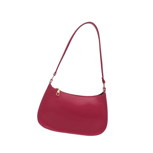YUGSHNKFC Trendige Umhängetasche für Damen, Unterarm-Geldbörse, Handtasche mit weichem PU-Leder und geräumigem Innenraum für wichtige Organisation, rose pink YUGSHNKFC Trendige Umhängetasche für Damen, Unterarm-Geldbörse, Handtasche mit weichem PU-Leder und geräumigem Innenraum für wichtige Organisation, rose pink von YUGSHNKFC