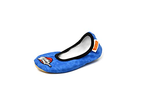 YUMP YUMPZ - Benjamin Blümchen Baumwolle blau- Gymnastikschuhe aus Baumwolle - in Gr. 23 von YUMP YUMPZ