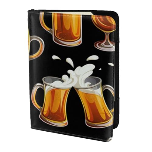YUNWEIKEJI Bierglas, Reisepasshülle PU Leder Reisebrieftasche Reisepasshülle Reisepasshüllen 5,5 Zoll YUNWEIKEJI Bierglas, Reisepasshülle PU Leder Reisebrieftasche Reisepasshülle Reisepasshüllen 5,5 Zoll von YUNWEIKEJI