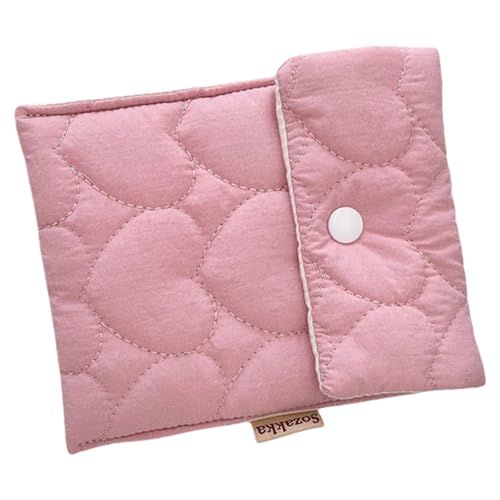 YUXITA Damenbinden-Aufbewahrungstaschen, Becher, Beutel, Stillunterlagenhalter, Tamponbeutel, für Damen, Mädchen, rose, 12x14cm YUXITA Damenbinden-Aufbewahrungstaschen, Becher, Beutel, Stillunterlagenhalter, Tamponbeutel, für Damen, Mädchen, rose, 12x14cm von YUXITA