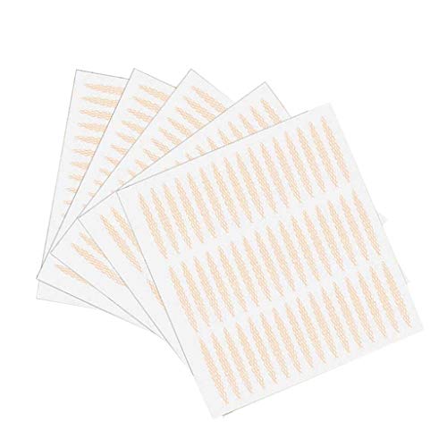 Aufkleber Ihr Lid selbstklebend Double Beauty Tools Spitze selbstklebend Mesh-Lid Double Abschminken Pads (A, One Size) von YWJewly