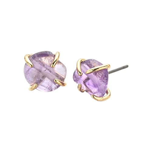 Kette Tropfen Baumeln Ohrringe Vier Krallen Naturstein Ohrstecker Tianhe Amethyst Opal Ohrringe Mädchen Ohrringe Silber 925 Glitzer (A, One Size) von YWJewly