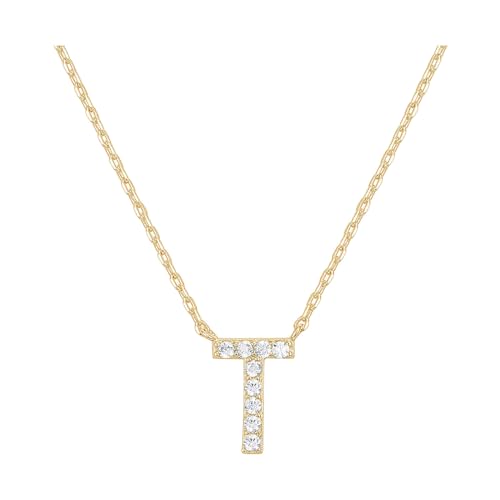 YWJewly Ankher Kette Exquisite -Set mit 26 englischen Buchstaben-Halskette, vielseitige Halsband-Halskette, geeignet für verschiedene Anlässe Dünne Halskette Mit Kleinem Anhänger (GD2, One Size) von YWJewly