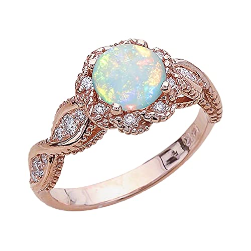 YWJewly Ring Gold Damen Ankle Vintage-Ringe für Frauen Bohemian Gold Diamond Ring Diamond Ring and Girls Rings Flower Rings Retro Ringe Herren (2-Multicolor, One Size) von YWJewly