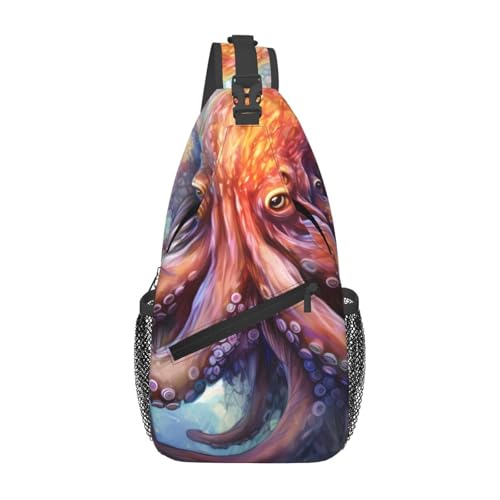 YYHWHJDE Cross-Brusttasche diagonal – hochwertige, langlebige und geräumige Umhängetasche für Damen und Herren, Oktopus-Tentakel-Muster, Schwarz, Einheitsgröße, Schwarz , Einheitsgröße YYHWHJDE Cross-Brusttasche diagonal – hochwertige, langlebige und geräumige Umhängetasche für Damen und Herren, Oktopus-Tentakel-Muster, Schwarz, Einheitsgröße, Schwarz , Einheitsgröße von YYHWHJDE