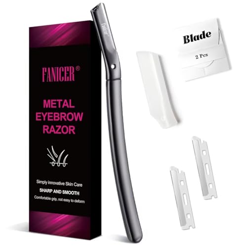 Augenbrauenformer, Dermaplaning-Klingen für Gesicht, Augenbrauen-Rasierer für Frauen, Rasierer, Gesichtshaarentferner, Peeling-Dermaplaning-Werkzeug, Peeling-Dermaplaning-Werkzeug für Damen und Herren Augenbrauenformer, Dermaplaning-Klingen für Gesicht, Augenbrauen-Rasierer für Frauen, Rasierer, Gesichtshaarentferner, Peeling-Dermaplaning-Werkzeug, Peeling-Dermaplaning-Werkzeug für Damen und Herren von Yagaspantery