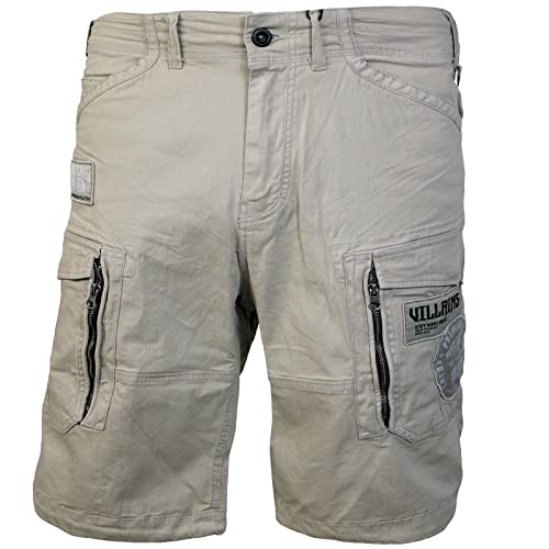 Yakuza Premium Herren Cargo Shorts 3453 Sand beige Kurze Hose XL von Yakuza Premium