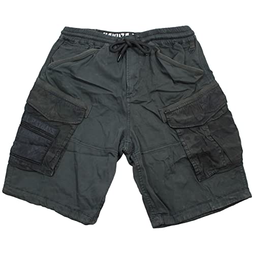 Yakuza Premium Herren Cargo Shorts 3455 dunkelolive Kurze Hose XL von Yakuza Premium