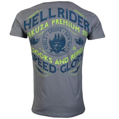 Yakuza Premium Herren T-Shirt 3606 grau XL von Yakuza Premium