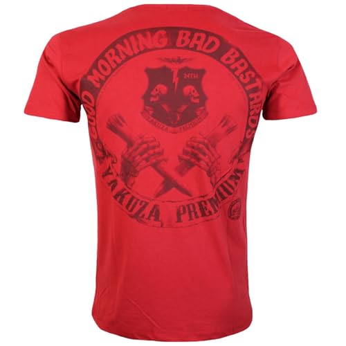 Yakuza Premium Herren T-Shirt 3607 rot von Yakuza Premium