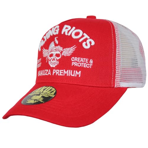 Yakuza Premium Truckercap 3582 rot Snapback von Yakuza Premium