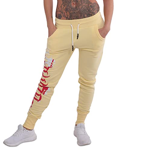 Yakuza Damen FS Urban Jogginghose, Pale Banana, L von Yakuza