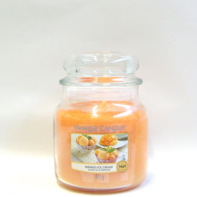 Yankee Candle Duftkerze 411 g Mango Ice Cream von Yankee Candle