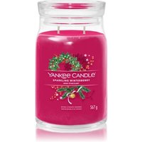 Yankee Candle Sparkling Winterberry Signature Jar Duftkerze von Yankee Candle