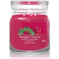 Yankee Candle Sparkling Winterberry Signature Jar Duftkerze von Yankee Candle