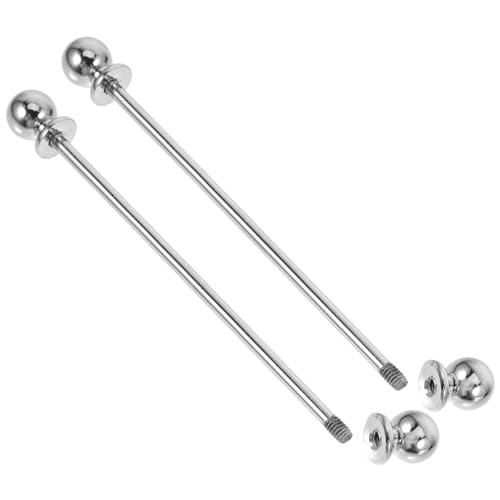 Yardenfun 2 Stück Herren Krawattennadel Metall Kragensteg Pins Stilvolle Hemdkragen Clips für Anzüge Einfache Handhabung Langlebige Halsband Accessoires für Auftritte Yardenfun 2 Stück Herren Krawattennadel Metall Kragensteg Pins Stilvolle Hemdkragen Clips für Anzüge Einfache Handhabung Langlebige Halsband Accessoires für Auftritte von Yardenfun