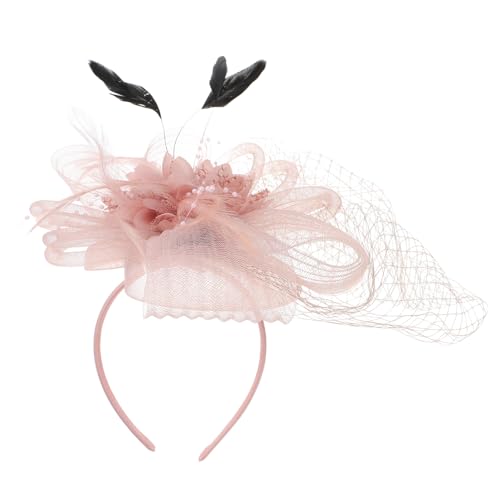 Yardenfun Haarspange Tea Party Fascinator Tea Party Hüte Damen Fascinator Fascinator Hüte Fascinator Fascinator Für Frauen Tea Party Fascinator Stirnband von Yardenfun