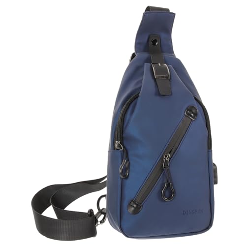 Yardenfun Herren Outdoor Brusttasche Umhängetasche Umhängetasche Für Herren Brusttasche Für Herren Umhängetasche Sporttasche Herren Umhängetasche Sporttasche Für Herren Herren Umhängetasche von Yardenfun