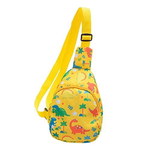 Yardenfun Kindertaschen Kinder Umhängetasche Modische Tasche Umhängetasche Tagesrucksack Kindertasche Kleiner Hüftsack Mit Verstellbarem Gürtel Umhängetasche Kinder Schultertasche von Yardenfun