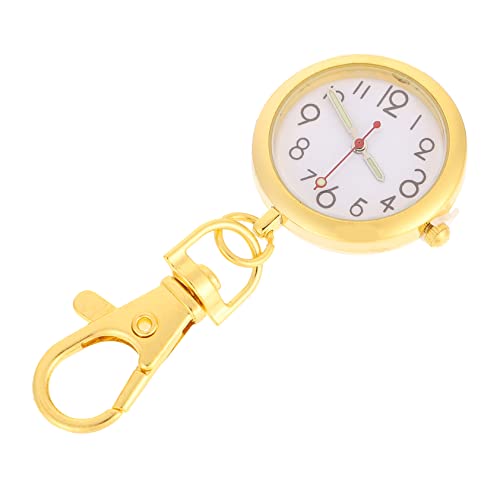 Yardenfun Krankenschwester Uhr Krankenschwester Taschenuhren Uhr Für Krankenschwestern Schlüsselanhänger Uhr Taschenuhr Taschenuhr Für Krankenschwestern Zum Aufstecken von Yardenfun