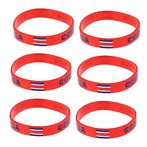 Yardwe 6 Stk Armband Sportgeschenke Für Männer Armreifen Armbänder Pappröhren Mit Deckel Fußball Geschenke Basketball-silikon Country-armbänder Herrenarmbänder Land Schmuck Ländlich Mann von Yardwe