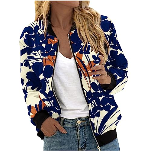 Bomberjacke Damen Kurze Blouson Jacke Casual Pilotenjacke Langarm Outwear Zip Up Solid Leichte Coat Sweatjacke Sale Angebote Bomberjacke Damen Kurze Blouson Jacke Casual Pilotenjacke Langarm Outwear Zip Up Solid Leichte Coat Sweatjacke Sale Angebote von Ybing