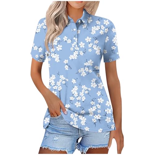 Gestreift Poloshirt Damen Modische Kurzarm Bluse Knopfleiste Revers Oberteile Lässig Polohemd Sommer Dünne Golfshirt Schlank Laufshirt Tshirt Bequem T-Shirt Basic Top Sportshirt Sale Angebote Damen Gestreift Poloshirt Damen Modische Kurzarm Bluse Knopfleiste Revers Oberteile Lässig Polohemd Sommer Dünne Golfshirt Schlank Laufshirt Tshirt Bequem T-Shirt Basic Top Sportshirt Sale Angebote Damen von Ybing