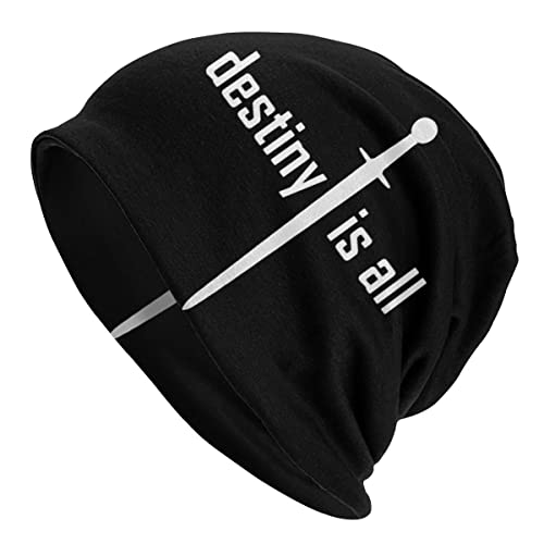 Print Hat Viking Vintage Destiny Is All The Last Kingdom Beanie Wikinger-Stil Runen-Strickmütze Wikinger-Stil Fischermütze Hip Hop Ohrenschützer-Hut Straßen-Outdoor-Hut Doppelter Dünner Hut Atmungsakt von YeSbTx