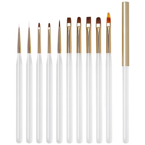 10-teiliges Nagelkunst-Pinsel-Set, Malpinsel, Nägel, Kunstpinsel, Pinsel, Nägel, Kunstwerkzeug für Salons 10-teiliges Nagelkunst-Pinsel-Set, Malpinsel, Nägel, Kunstpinsel, Pinsel, Nägel, Kunstwerkzeug für Salons von YiQinzcxg