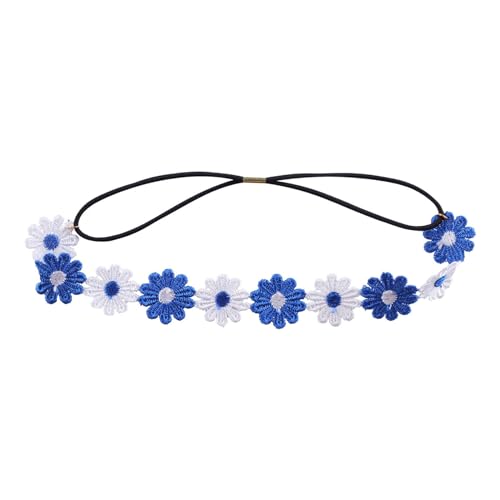 Kopfschmuck mit Blumenmuster, Bälle, Geburtstag, legere Kopfbedeckung, elegante Blume, Haarschmuck, Kopfbedeckung, bunte Stirnbänder für Damenhaare von YiQinzcxg