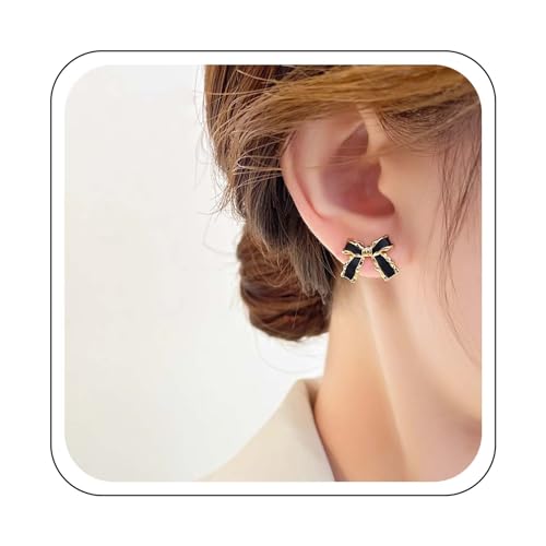 Yienate Funky Bow Ohrstecker Statement Fliege Schleife Ohrringe Bowknot Ohrstecker Schleife Ohrstecker Hochzeit Niedlichen Bogen Ohrringe Schmuck Für Frauen Und Mädchen von Yienate