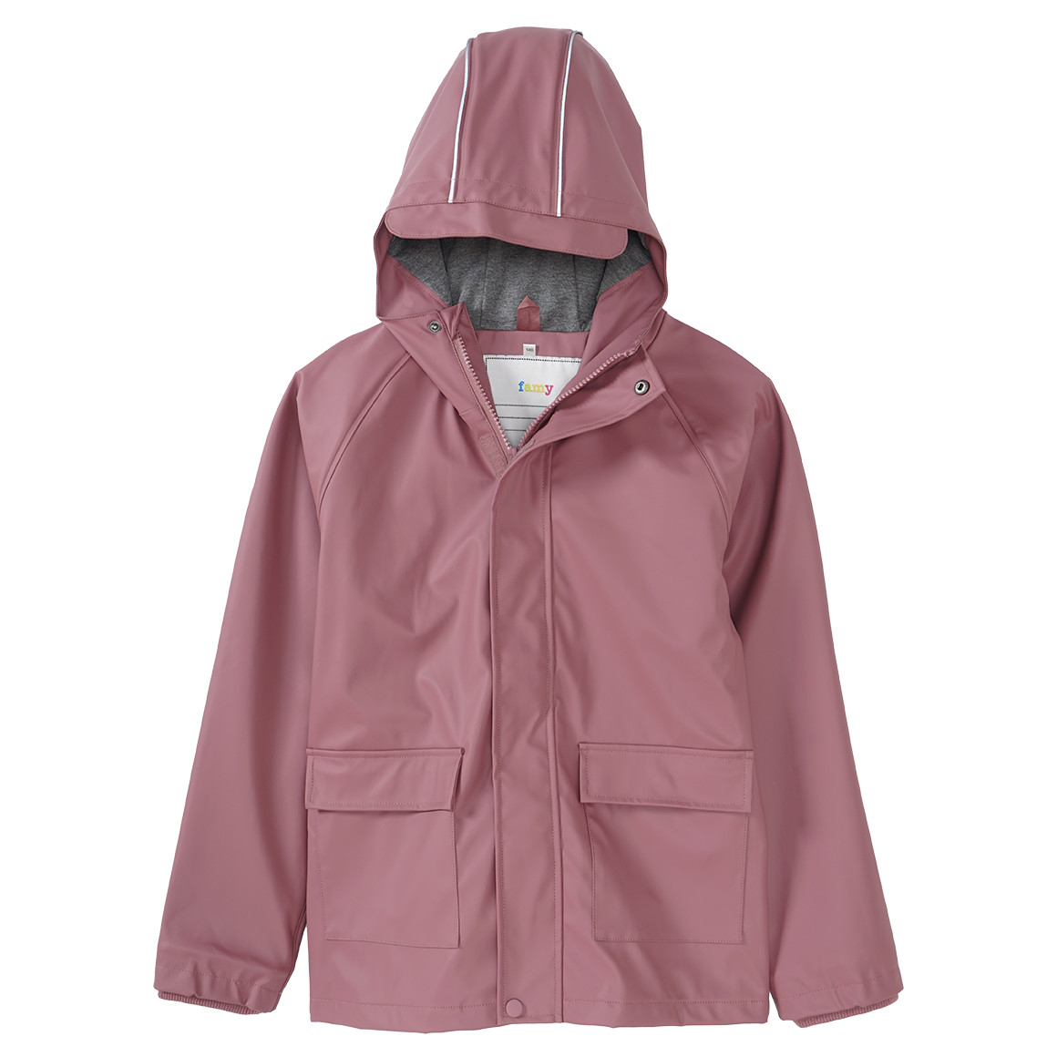 Kinder Regenjacke mit Beschichtung von Yigga