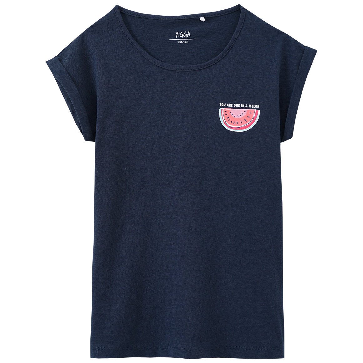 Mädchen T-Shirt mit Melonen-Print von Yigga