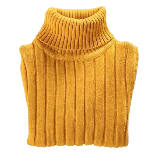 Yimutian Kinder Mädchen Fleece Strickpullover Pullover Jungen Warme Einfarbig Strickpulli Winter Langarm Oberteile Sweater Gelb 120 Yimutian Kinder Mädchen Fleece Strickpullover Pullover Jungen Warme Einfarbig Strickpulli Winter Langarm Oberteile Sweater Gelb 120 von Yimutian