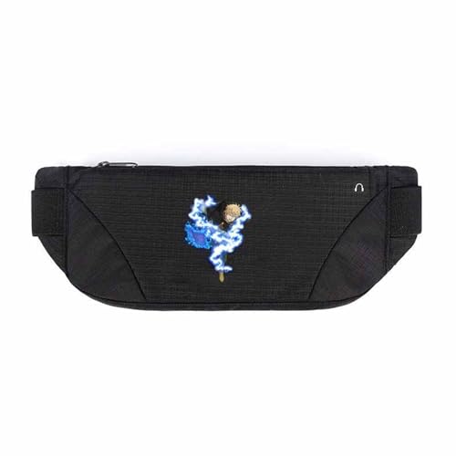 Black Clov-er Hüfttasche Herren, Wasserdicht & Verstellbar Brusttasche, Doggy Bag für Running, Handytasche Sport Geldgürtel Wandern (Color : Multicolor 11, Size : One Size) von Yinova