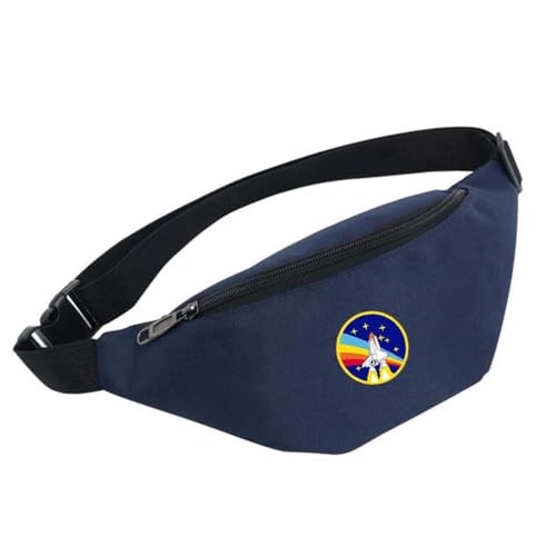 Gürteltasche, Wasserdicht Hüfttasche für Herren und Damen, Bauchtasche für Wandern Training im Freien (Color : Black4, Size : One Size) von Yinova