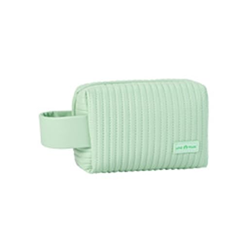 Kosmetiktäschchen, Handtasche Kosmetiktasch, Kosmetiktasche Make up für Damen und Mädchen (Color : Green, Size : One Size) von Yinova