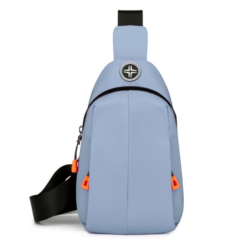 Yinova Schultertasche Herren, Brusttasche Herren Kleiner Rucksack, Umhängetaschen Crossbag Sport Running Camping Fahrrad Reisen Joggen(Color:Blue) von Yinova