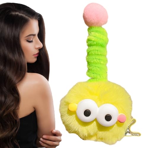 Haarspangen für Mädchen – Cartoon-Plüschpuppe, Entenschnabel-Clip, bequemes Kawaii-Haar-Accessoire, multifunktional für Weihnachten Yiurse von Yiurse