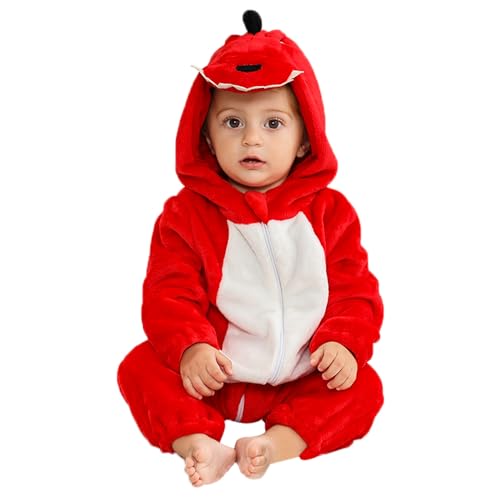 YloveM Baby Dinosaurier Kostüm Unisex Neugeborene Winter Strampler Reißverschlussoverall Flanell Kleinkind Mädchen Jungen Tier Onesie YloveM Baby Dinosaurier Kostüm Unisex Neugeborene Winter Strampler Reißverschlussoverall Flanell Kleinkind Mädchen Jungen Tier Onesie von YloveM