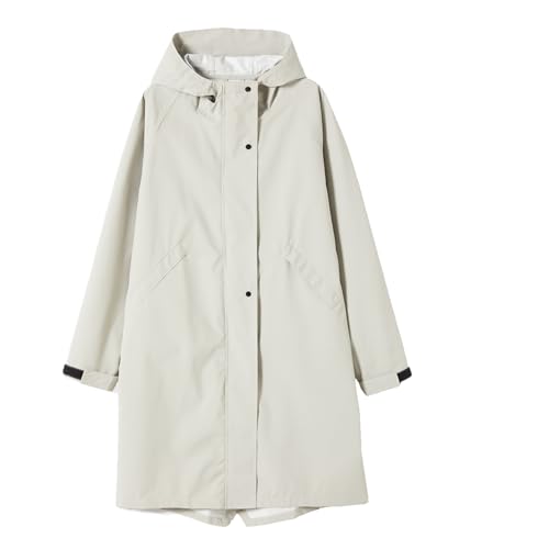 Ynport Crefreak Regenjacken für Frauen Leichter Wasserdichter Regenmantel Lange Regenmäntel mit Kapuze Outdoor Windbreaker Travel Trenchcoat Packable Regenbekleidung, Grau, XXL Ynport Crefreak Regenjacken für Frauen Leichter Wasserdichter Regenmantel Lange Regenmäntel mit Kapuze Outdoor Windbreaker Travel Trenchcoat Packable Regenbekleidung, Grau, XXL von Ynport Crefreak