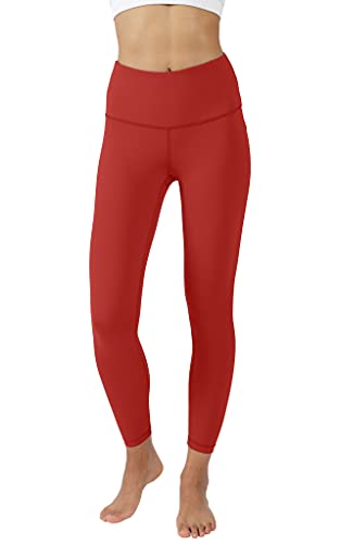 Yogalicious Leggings mit hoher Taille, sehr weich, leicht, hohe Taille, Candy Apple Lux 63,5 cm, Klein von Yogalicious