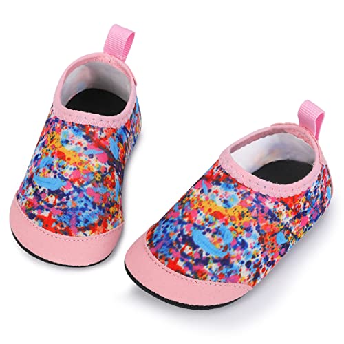 Yorgou Baby Strandschuhe Schwimmschuhe Badeschuhe Wasserschuhe Schnelltrocknende Aquaschuhe rutschfest Barfuss Schuh für Kinder Beach Pool… von Yorgou