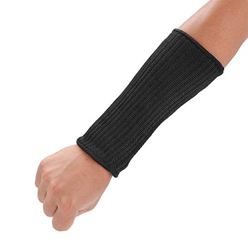 Yosoo Health Gear Armschutzhülsen, Schnittschutz Unterarm, Unterarmschoner Damen, Abriebfeste Schnittfeste Hülsen Stahldraht für Gartenküche Yark Work, 1 Paar (20,5 * 9,5 cm) von Yosoo Health Gear