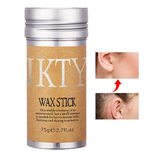 Haarwachsstift für Flyaways,Nicht fettendes Styling Hair Pomade Stick Styling Wax für glatte Perücken | 2,7 oz Wax Stick für Haarkanten Kontrolle Haar Finishing Slick Wax Stick Flyaways Edge Youding von Youding