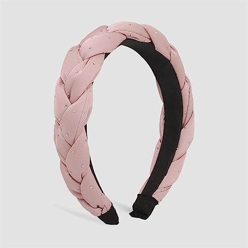 Youllyuu Blume Falten Stirnband Für Frauen Chiffon Kreuz Geknotet Solide Satin Haarband Lünette Haarband Schmuck Zubehör 19 von Youllyuu