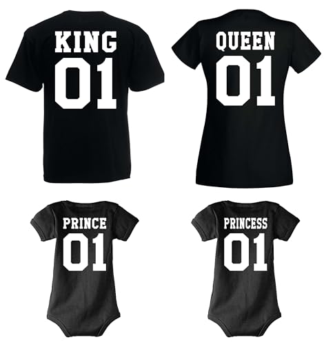 Youth Designz Baby Strampler Modell Princess, Gr. 12-18 Monate, Schwarz von Youth Designz