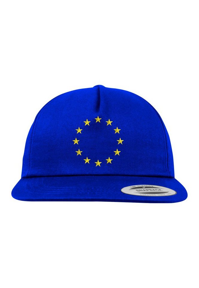 Youth Designz Baseball Cap Europa EU Kinder Cap mit modischer Logo Stickerei von Youth Designz